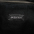 Balenciaga AB Balenciaga Black Canvas Fabric Wave M Satchel Italy