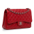 Chanel AB Chanel Red Caviar Leather Leather Jumbo Classic Caviar Double Flap Italy