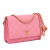 Chanel AB Chanel Pink Lambskin Leather Leather Lambskin Pearl Crush Wallet On Chain Italy