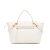 Celine AB Celine White Calf Leather Mini Belt Satchel Italy