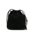 Saint Laurent B Saint Laurent Black Wool Fabric Rive Gauche Felted- Bucket Bag Italy