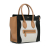 Celine B Celine Brown Beige with Multi Calf Leather Micro Tricolor Luggage Tote Italy