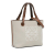 Loewe AB LOEWE Brown Light Beige Canvas Fabric Mini Anagram Tote Spain