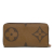 Louis Vuitton B Louis Vuitton Brown Monogram Canvas Canvas Monogram Giant Reverse Zippy Wallet Spain