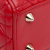 Christian Dior B Dior Red Lambskin Leather Leather Small Lambskin Cannage My ABCDior Lady Dior Italy