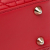 Christian Dior B Dior Red Lambskin Leather Leather Small Lambskin Cannage My ABCDior Lady Dior Italy