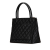 Chanel AB Chanel Black Caviar Leather Leather Caviar Medallion Tote France