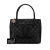 Chanel AB Chanel Black Caviar Leather Leather Caviar Medallion Tote France