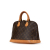 Louis Vuitton B Louis Vuitton Brown Monogram Canvas Canvas Monogram Alma PM France