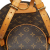 Louis Vuitton B Louis Vuitton Brown Monogram Canvas Canvas Monogram Ellipse Sac a Dos France