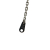 Louis Vuitton B Louis Vuitton Silver Platinum Metal Ruthenium DJ Vivienne Pendant Necklace Italy