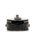 Louis Vuitton AB Louis Vuitton Black Vernis Leather Leather Vernis Mini Boite Chapeau Souple Italy