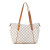 Louis Vuitton B Louis Vuitton White Damier Canvas Canvas Damier Azur Totally PM France