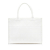 Christian Dior B Dior White Canvas Fabric Medium Cannage Book Tote Italy