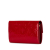 Louis Vuitton B Louis Vuitton Red Vernis Leather Leather Monogram Vernis Sarah Long Wallet France