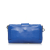 Fendi AB Fendi Blue Calf Leather FF Embossed Baguette Italy