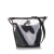 Chanel AB Chanel Black PVC Plastic Crumpled Calfskin Camellia Bucket France