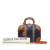 Louis Vuitton AB Louis Vuitton Blue Navy Calf Leather Monogram Reverse Valisette PM France