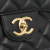 Chanel B Chanel Black Caviar Leather Leather Maxi Classic Caviar Double Flap France