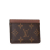 Louis Vuitton B Louis Vuitton Brown Monogram Canvas Canvas Monogram Card Holder Spain