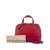 Louis Vuitton AB Louis Vuitton Red with Pink Calf Leather Dora PM France