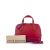 Louis Vuitton AB Louis Vuitton Red with Pink Calf Leather Dora PM France