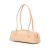 Azzedine Alaïa B ALAÏA Brown Light Beige Goatskin Leather Medium Le Teckel Shoulder Bag Italy