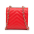 Chanel B Chanel Red Lambskin Leather Leather Mini Chevron Quilted Lambskin Trendy CC Chain Wallet Italy