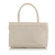 Chanel B Chanel Brown Beige Canvas Fabric CC Tote France