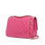 Chanel AB Chanel Pink Lambskin Leather Leather Jumbo Classic Lambskin Double Flap France