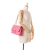 Chanel AB Chanel Pink Lambskin Leather Leather Jumbo Classic Lambskin Double Flap France