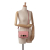 Prada AB Prada Pink Calf Leather Glace Etiquette Crossbody Italy