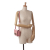 Prada AB Prada Pink Calf Leather Glace Etiquette Crossbody Italy