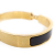 Hermès AB Hermès Black Enamel Other Narrow Clic HH Bracelet T5 France