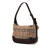 Burberry B Burberry Brown Beige Canvas Fabric Haymarket Check Shoulder Bag United Kingdom