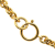 Chanel B Chanel Gold Gold Plated Metal CC Pendant Necklace France