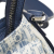 Christian Dior AB Dior Blue Canvas Fabric Mini Oblique Kasuri Soft Saddle Satchel Italy