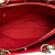 Christian Dior AB Dior Red Lambskin Leather Leather Small Lambskin Cannage Soft Zipped Shopping Tote Italy