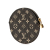 Louis Vuitton AB Louis Vuitton Gray Canvas Fabric Monogram Mini Lin Porte-Monnaie Round Coin Purse France