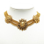 Chanel AB Chanel Gold Gold Plated Metal Lion Head Necklace France