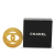 Chanel AB Chanel Gold Gold Plated Metal CC Round Brooch France