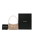 Saint Laurent AB Saint Laurent Brown Beige Calf Leather Mini Le 5 a 7 Italy