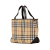 Burberry B Burberry Brown Beige Canvas Fabric House Check Handbag United Kingdom