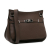 Hermès AB Hermès Brown Dark Brown Calf Leather Clemence Jypsiere 28 France