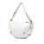 Gucci AB Gucci White Ivory Calf Leather Voyager Hobo Italy