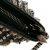 Christian Louboutin B Christian Louboutin Black Calf Leather Studded LoubiPosh Crossbody Italy