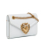 Dolce&Gabbana B Dolce & Gabbana White Calf Leather Small Devotion Crossbody Bag Italy