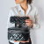 Chanel Acquarium Leather & PVC Shoulder Bag Black