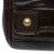 Mulberry B Mulberry Brown Dark Brown Calf Leather Croc Embossed skin Bayswater United Kingdom