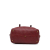 Bottega Veneta B Bottega Veneta Red Calf Leather Intrecciato Boston Bag Italy